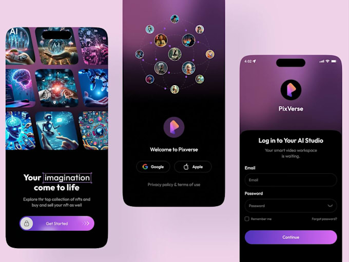 develop ai chat app ai content editing app ai image video generation app