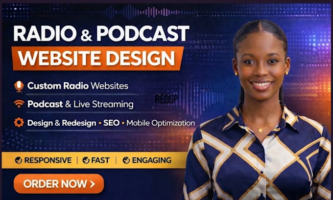 design radio website podcast website music website radio station artist website
