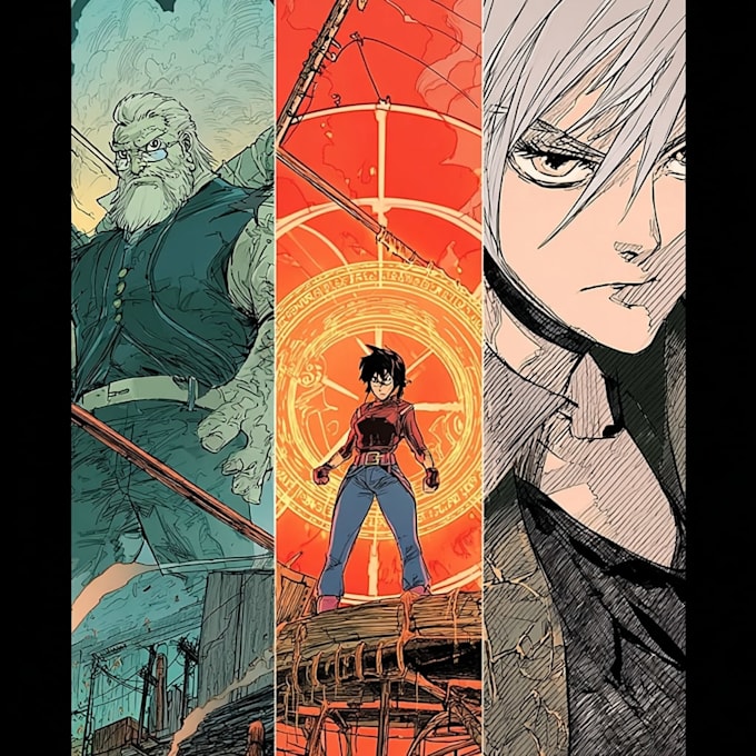 design comic book for you