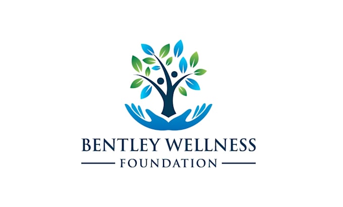 design a calming and creative wellness logo
