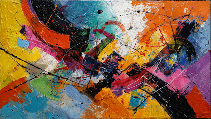 paint professional abstract art