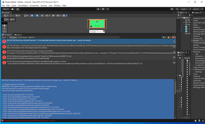 fix unity build issues