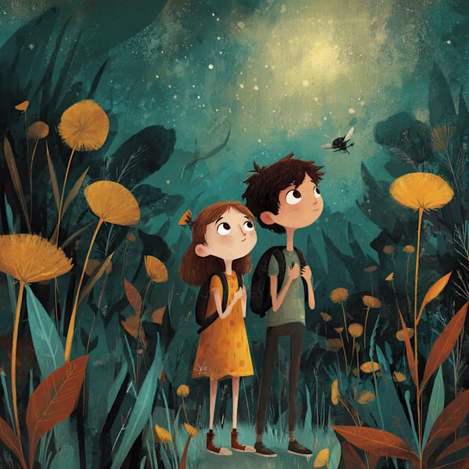 do children book illustration