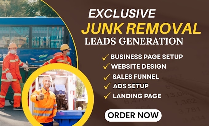 junk removal leads junk removal website google ads hauling junk removal leads