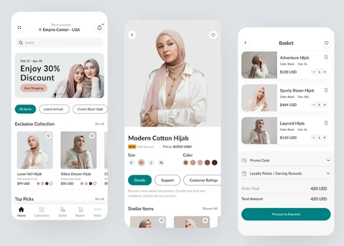 develop ecommerce app, multi vendor app, marketplace app, ecommerce website
