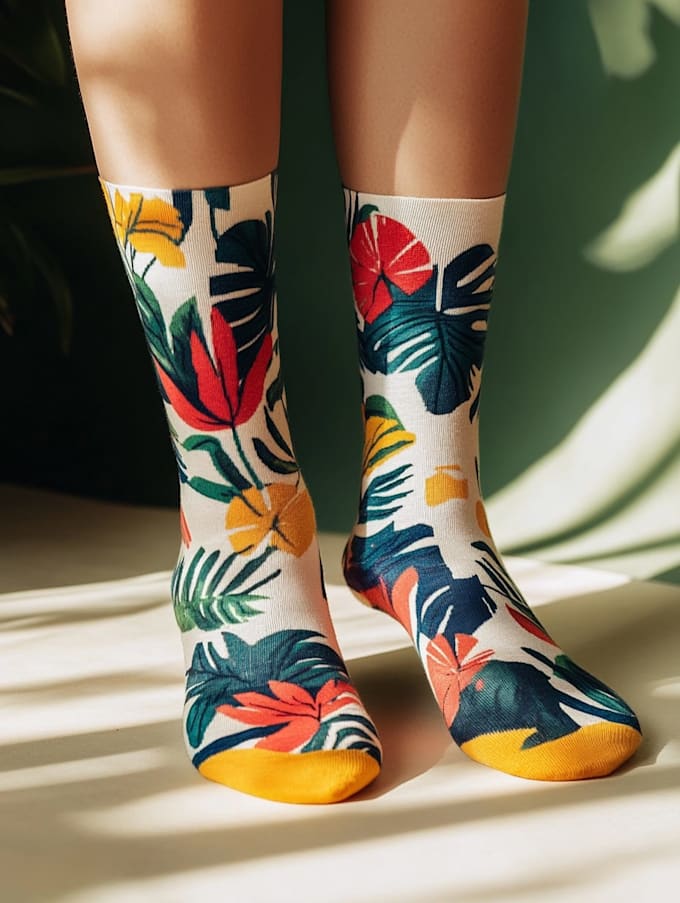 design custom and unique socks design