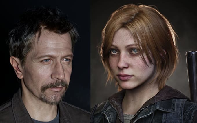 do unreal engine daz 3d realistic character 3d game character modeling animation