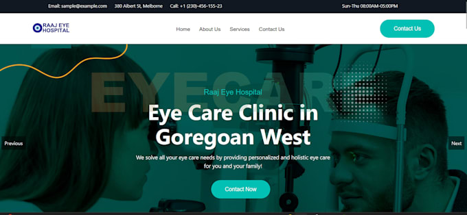 create a website for your business