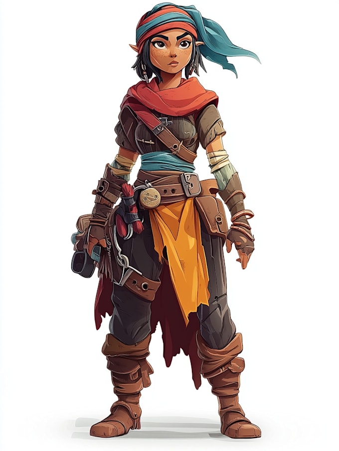 create 2d game characters