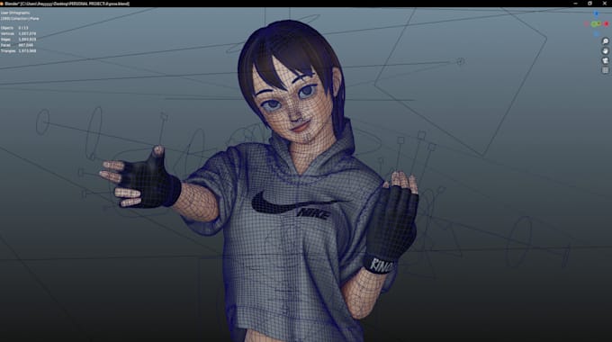 fix or rig vrchat avatar, vroid, weight paint, blendshape, toggles, vrm nsfw