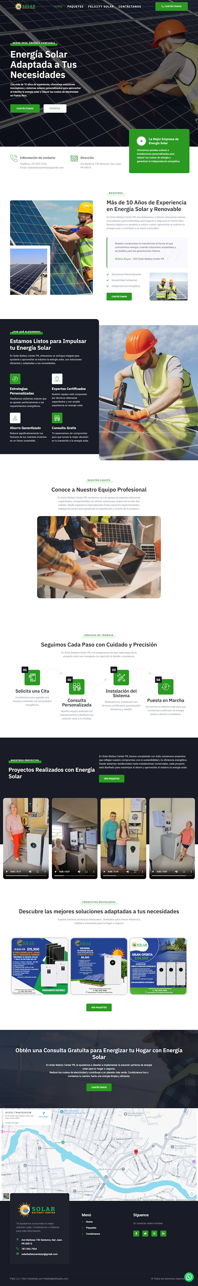 create a wordpress website for service businesses