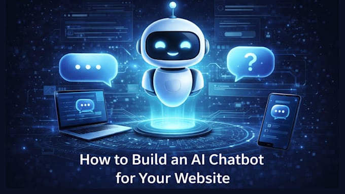 build an ai powered website with chatbot integration
