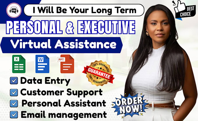 be your personal executive virtual assistant and admin support for business