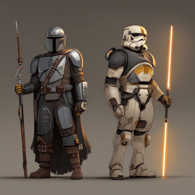 design your sci fi and star wars character