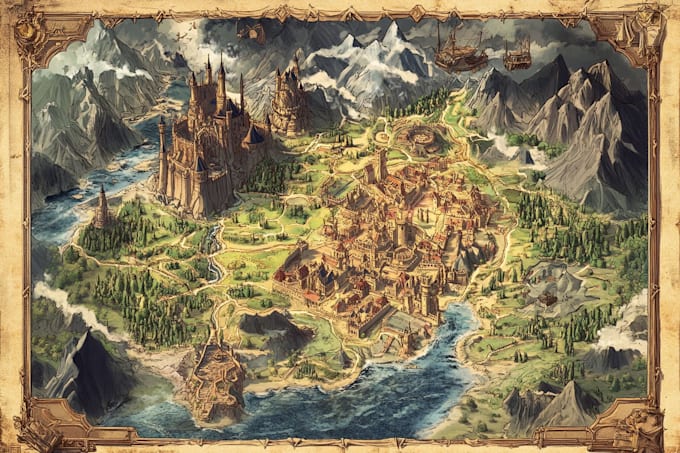 make a fantasy map