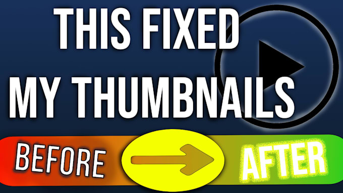 design an eye catching youtube thumbnail