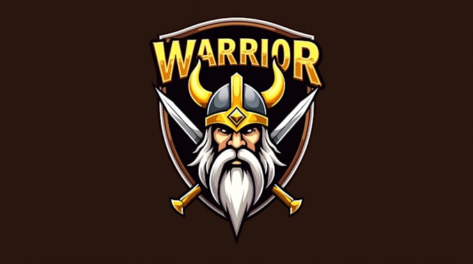 make different warrior viking head mascot logo with express delivery