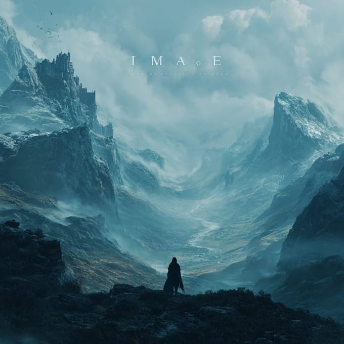 create fantasy book cover