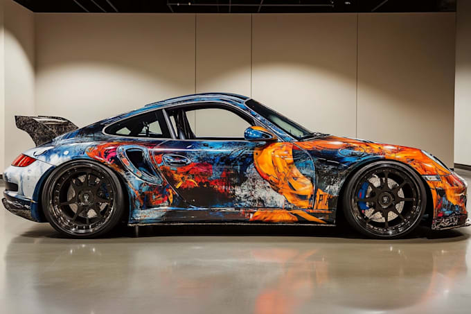 do car wrap, van wrap design vehicle wrap