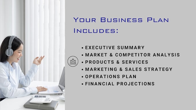 write a bank ready business plan with financial projections for startups