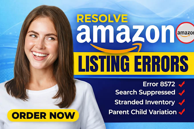 do amazon fba listing seo writing optimization variation fix listing error