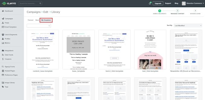 setup klaviyo ecommerce email marketing flows