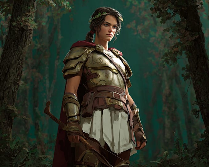 draw your tabletop rpg character in fantasy style
