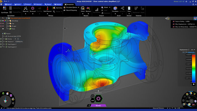 do ansys fea and cfd simulation