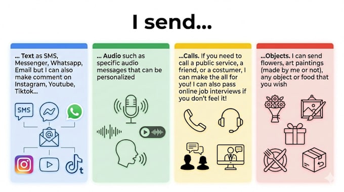 send a message to someone