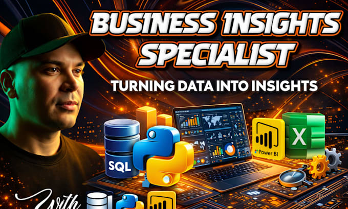generate actionable business insights with power bi, excel, sql, and python