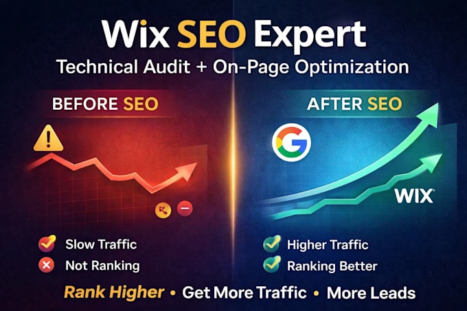 boost wix seo ranking with technical audit and onpage  optimization