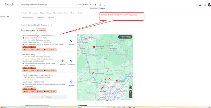 do advanced local SEO, gbp ranking, and local website optimization