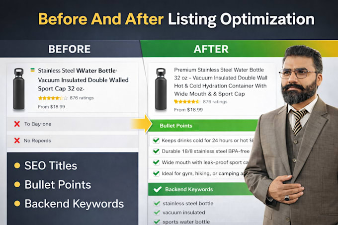 be your amazon catalog manager and listing optimization expert