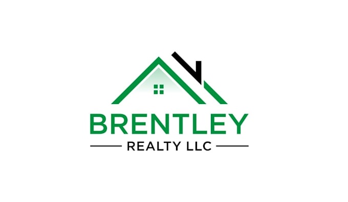 create a modern real estate logo design