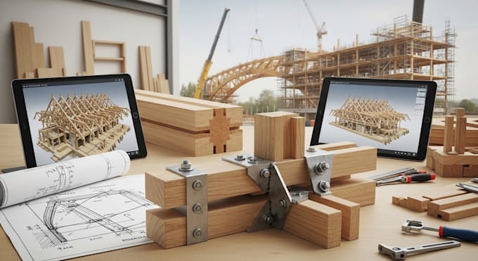 provide engineering solutions for timber or wood structures