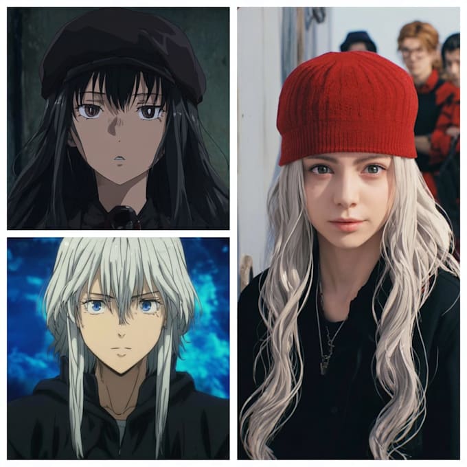 do an anime or comic character