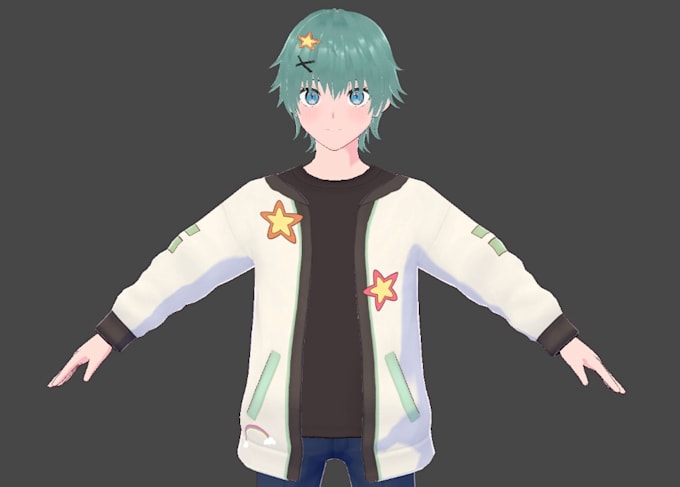 fix and create 3d vroid avatars, vrchat rigging, convert vrchat avatar, mmd