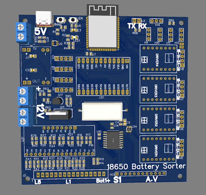 design pcb layout and schematic sheets