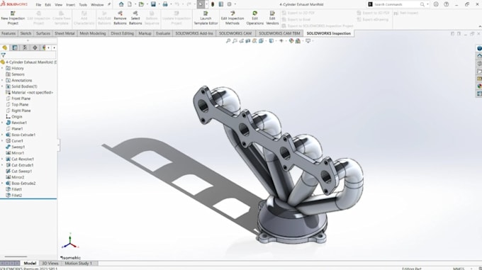 3d cad mechanical part model in solidwork,fusion 360 for cnc machine or ...