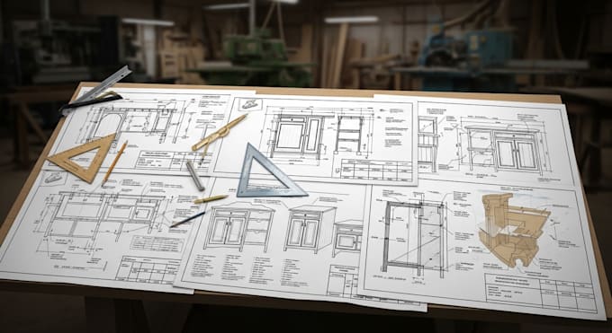 create millwork, furniture, casework shop drawings drafter