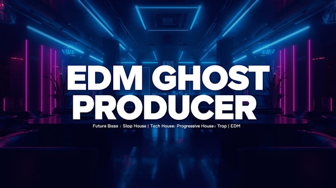produce a professional edm ghost track