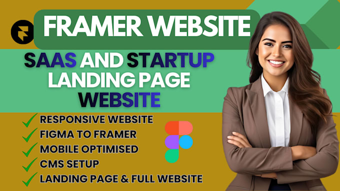 design a high converting webflow saas website and startup landing page