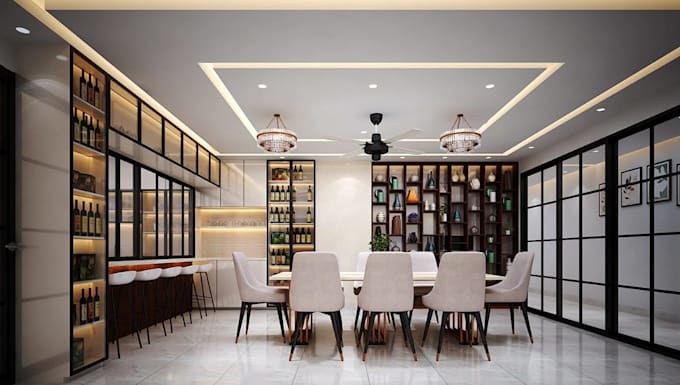 turn 2d plan into realism 3d visualization,living area render,apartment building