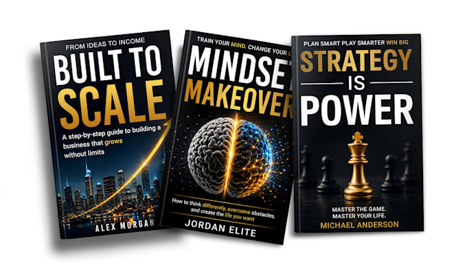 do book cover design, ebook cover, kdp book cover