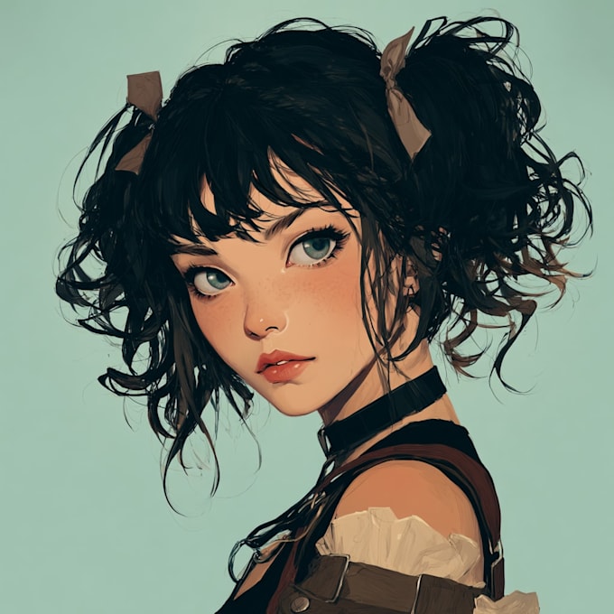anime cartoon cover art for you