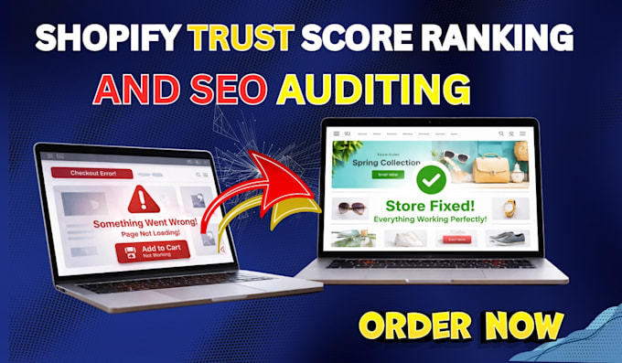 shopify trust score setup cro and store ranking