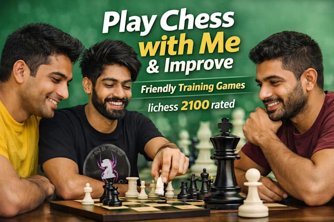 play traning chess matchs with you