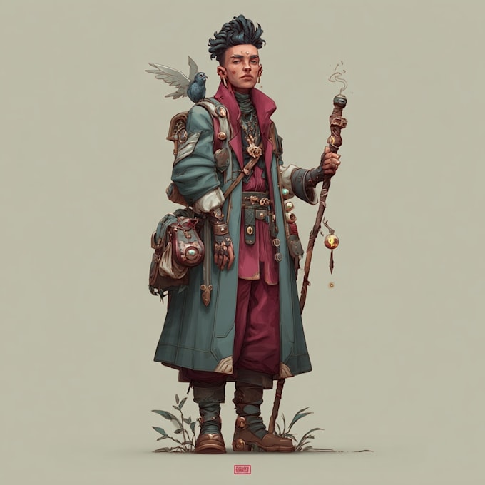 dnd character art and dnd character art