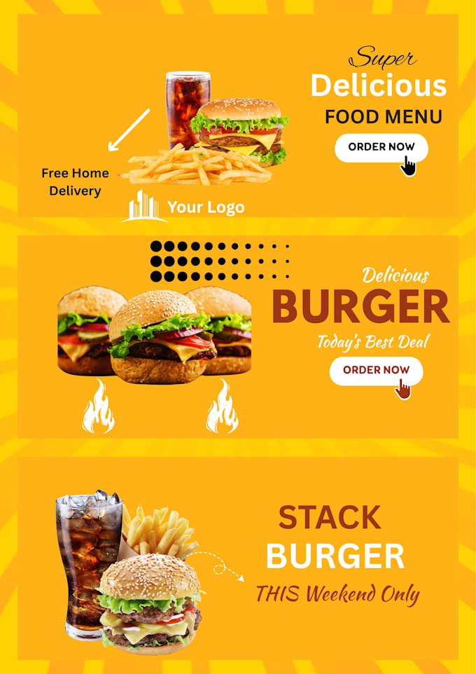 design food social media posts and restaurant posts for instagram