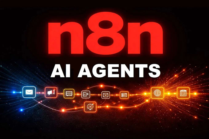 develop custom ai agents or n8n workflow or ai  automations agent